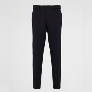 Prada Men’s Straight Leg Trousers in Charcoal in European size 48